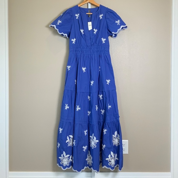 Anthropologie The Somerset Embroidered Maxi Dress - Picture 5 of 16
